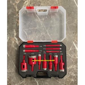 DMR ELMAS KAROT UCU GRANİT DELME UCU MERMER DELME UCU ELMAS DELİCİ 6-35MM 12PCS