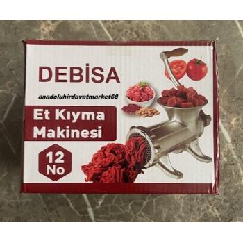 DEBİSA ÇELİK DÖKÜM 12NO KIYMA MAKİNASI SALÇA ÇEKME MAKİNASI ELLE ÇEVİRMELİ