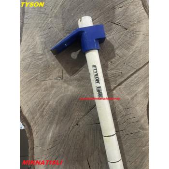TYSON MIKNATISLI KESER ÇELİK USTA KESERİ DÖVME ÇELİK KESER 400GR SAPLI KESER