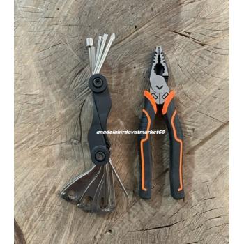 TGT PRO SET 180MM FİT PENSE COBALT ÇELİK PENSE ALYAN SETİ ANAHTAR TORNAVİDA 2Lİ