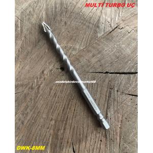 DWK PRO 8MM KADEMELİ MULTİ UÇ METAL DELME UCU AHŞAP SAC MERMER DELME UCU