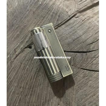 DMR METAL GÖVDE MUHTAR ÇAKMAĞI ESKİ MODEL ÇAKMAK BENZİNLİ ÇAKMAK 6,5CM