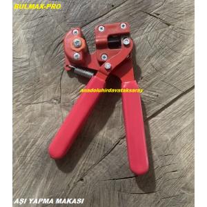 BULMAX PRO AŞI YAPMA MAKASI MEYVE DALI AŞILAMA PENSESİ AŞIMATİK CARBON ÇELİK MN65