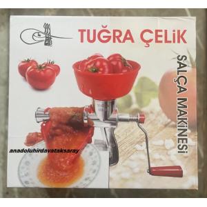 TUĞRA ÇELİK 8NO SALÇA ÇEKME MAKİNASI ELLE ÇEVİRMELİ SALÇA ÇEKME MAKİNASI