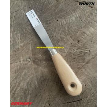 WÜRTH 20MM ÇELİK SPATULA MACUN SPATULA KAZIMA SPATULA 2CM PASLANMAZ ÇELİK