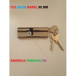 İTO PİRİNÇ DEMİR KAPI BAREL PVC KAPI BARELİ KAPI GÖBEGİ 90 MM