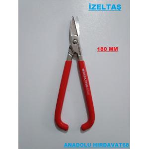 İZELTAŞ 180 MM MAKAS KUYUMCU MAKASI SAC MAKASI ÇOK AMAÇLI MAKAS