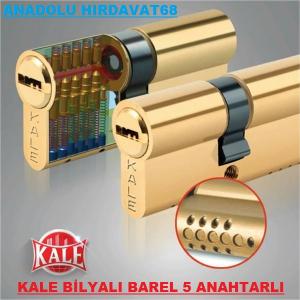 KALE BAREL 164 BNE 68 MM SARI BİLYALI BAREL KİLİT GÖBEGİ BARELİ