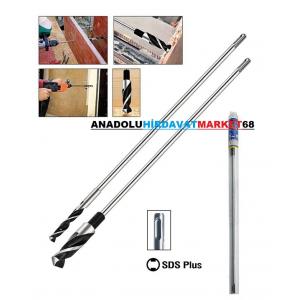 GFB 12MM AHŞAP DELME UCU KALIPÇI MATKAP UCU SDS PLUS 12*600MM