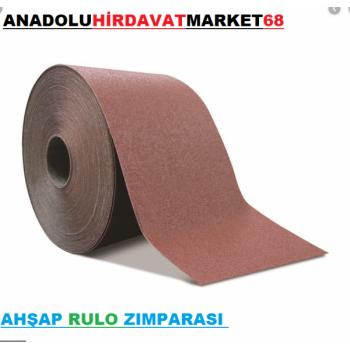 HBR 150KUM RULO ZIMPARA AHŞAP METAL ZIMPARASI İNCE DİŞ ZIMPARA 1 METRE