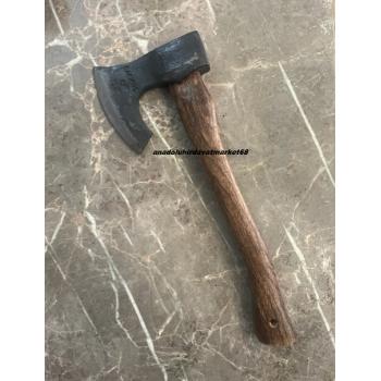 BK ÇELİK DÖVME BALTA KARBON ÇELİK BALTA KAMP BALTASI EL YAPIMI BALTA 1100GR