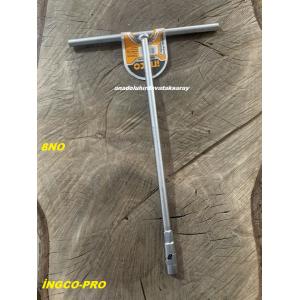 İNGCO PRO T TİPİ 8 LOKMA ANAHTARI 8N0 UZUN LOKMA DERİN SOMUN SIKMA ANAHTAR 30CM