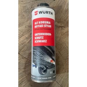 WÜRTH SİYAH PÜTÜR ALT KORUMA ARAÇ ALTI KORUMA BOYASI ZİFTİ 1LT