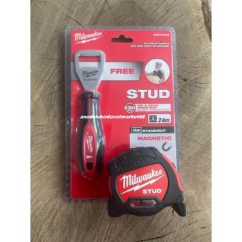 MİLWAUKEE 5METRE ÇELİK ŞERİT METRE MIKNATISLI 5*28MM KOLA AÇACAK 18CM