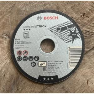 BOSCH METAL KESİCİ TAŞ 115*1*22 İNCE İNOX METAL KESME TAŞI 2AD