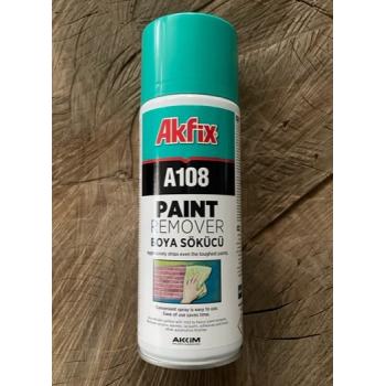 AKFİX BOYA SÖKÜCÜ BOYA SÖKME SPREYİ ETKİLİ BOYA ÇIKARICI SPREY 400ML