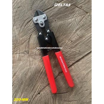 İZELTAŞ 220MM MAKAS ÇİT TELİ KESME MAKASI 5MM TEL KESME MAKASI KARBON ÇELİK