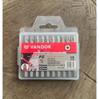 VND PZ3 SUNTA VİDA SIKMA UCU PZ3 BİTS UÇ 50MM COBALT ÇELİK UÇ 10PCS GERMANY