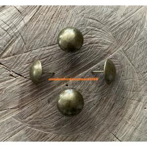 DMR 3CM ANTİK KABARA ANTİK SARI RENK KABARA RAPTİYE KOLTUK ÇİVİSİ 100ADET