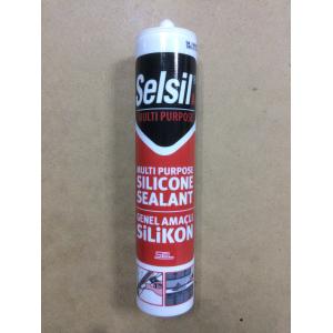 SELSİL YÜKSEK KALİTE AÇIK MEŞE RENGİ SİLİKON 280 ML AÇIK KAHVE