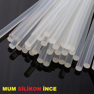 İNCE MUM SİLİKON 7,2 MM İNCE ÇUBUK SİLİKON 30CM 1KG 1KALİTE MUM