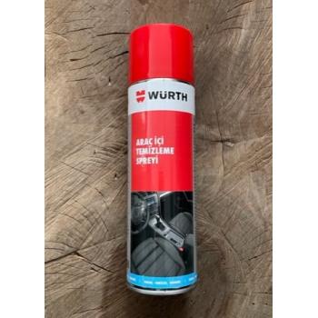 WÜRTH ARAÇ İÇİ TEMİZLEME SPREYİ KÖPÜK SPREY KOKPİT DÖŞEME 500ML