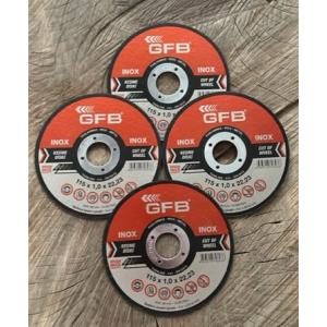 GFB 115MM İNOX METAL KESİCİ TAŞ İNCE METAL ÇELİK KESİCİ TAŞ 4ADET