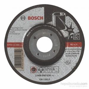 TAŞLAMA ÇAPAK ALMA TAŞI BOSCH 115 MM KALINLIK 6 MM