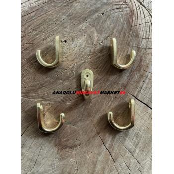 3CM DEKORATİF MİNİ ASKI MİNİ KANCA TESBİH ASKISI 12 ADET SARI RENK 3CM