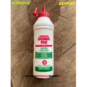 SOMAFİX ŞEFFAF DENİZ TUTKALI AHŞAP METAL PLASTİK YAPIŞTIRICI