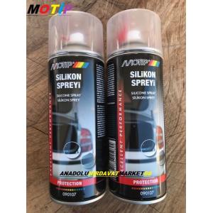 MOTİP 400ML SİLİKON SPREY TRİM SESİ PLASTİK PARLATIR KORUR 2ADET