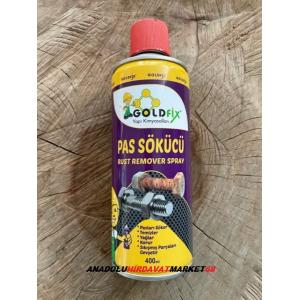 GOLDFİX PAS SÖKÜCÜ SPREY SİLAH KORUYUCU YAĞLAYICI SPREY 400ML