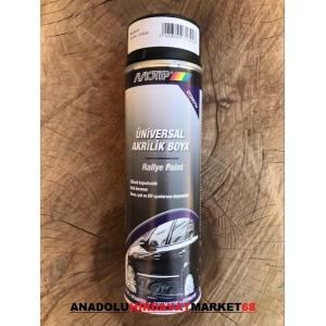 MOTİP MAT SİYAH SPREY TAMPON BOYASI SPREY OTO BOYASI 500 ML GERMANY