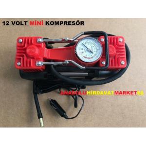 12 VOLT MİNİ KOMPRESÖR GÜÇLÜ KOMPRESÖR ÇİFT PİSTONLU