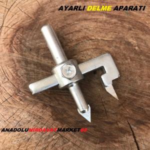 ÖZS 10*50 AYARLI PANÇ PLASTİK ALÇIPAN SUNTA MDF DELME PANCI