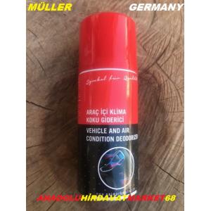 MÜLLER KLİMA KOKU SPREYİ KLİMA DEZENFEKTE KOKU GİDERİ SPREY 150ML