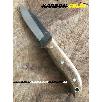 EL YAPIMI BIÇAK ÇAKI AVCI KAMPÇI BIÇAGI KARBON ÇELİK BIÇAK