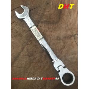 DHT 17NO OYNAR BAŞLI CIRCIRLI KOMBİNE ANAHTAR CRV CELİK 17MM