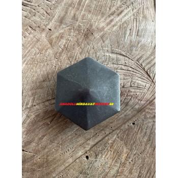 ANTİK PİRİNÇ SİYAH KARE KABARA RAPTİYE OKSİT KARE KAPI ÇİVİSİ 5CM 1ADET