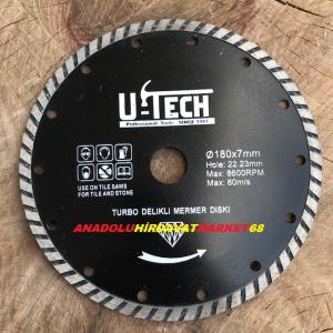 UTECH 180MM MERMER KESİCİ GRANİT KESİCİ TAŞ DUVAR KESİCİ TESTERE