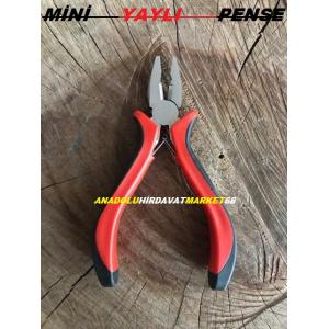 TAHA MİNİ PENSE ELEKTRONİKÇİ PENSE YAYLI MİNİ PENSE 120MM