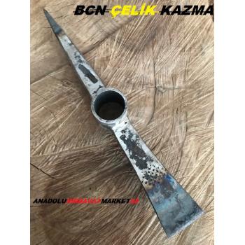 BCN DÖVME ÇELİK KAZMA MADENCİ KAZMASI MİNİ KAZMA ÇİFT AGIZ SİVRİ DÜZ 30CM