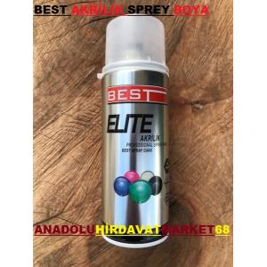 BEST TAMPON BOYASI SPREY PLASTİK METAL BOYASI MAT SİYAH 400 ML