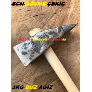 BCN TAŞ DÜZELTME TAŞ KIRMA ÇEKİCİ DÜZ AGIZ USTA ÇEKİCİ 3000GR ÇEKİÇ