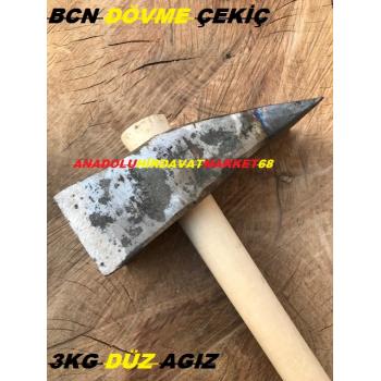 BCN TAŞ DÜZELTME TAŞ KIRMA ÇEKİCİ DÜZ AGIZ USTA ÇEKİCİ 3000GR ÇEKİÇ