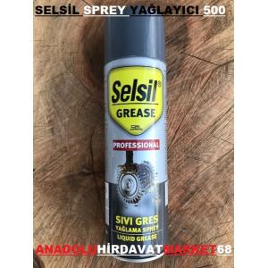 SELSİL 500 ML SIVI GRES YAĞ SPREY GRES YAĞLAYICI SU İTİCİ YAG