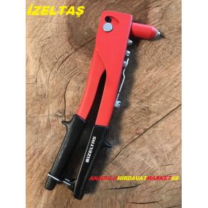 İZELTAŞ PERÇİN TABANCASI 260 MM PERÇİM TABANCA ÇELİK UÇLU