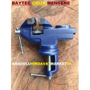 BAYTEC MİNİ MENGENE DÖNERLİ TABLALI ÖRSLÜ MASA MENGENESİ 60MM PRO