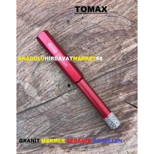 TOMAX 6MM GRANİT MERMER DELME PANÇ PORSELEN ELMAS DELİCİ