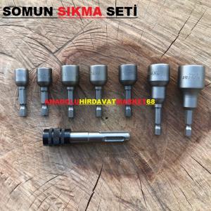 BAYTEC MANYETİK LOKMA SETİ SOMUN SIKMA BİTS UÇ SETİ 8 PCS